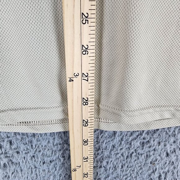 XGO Shirt Mens XL Tan Crew Neck Long Sleeve Tee *GUC* - Picture 4 of 9